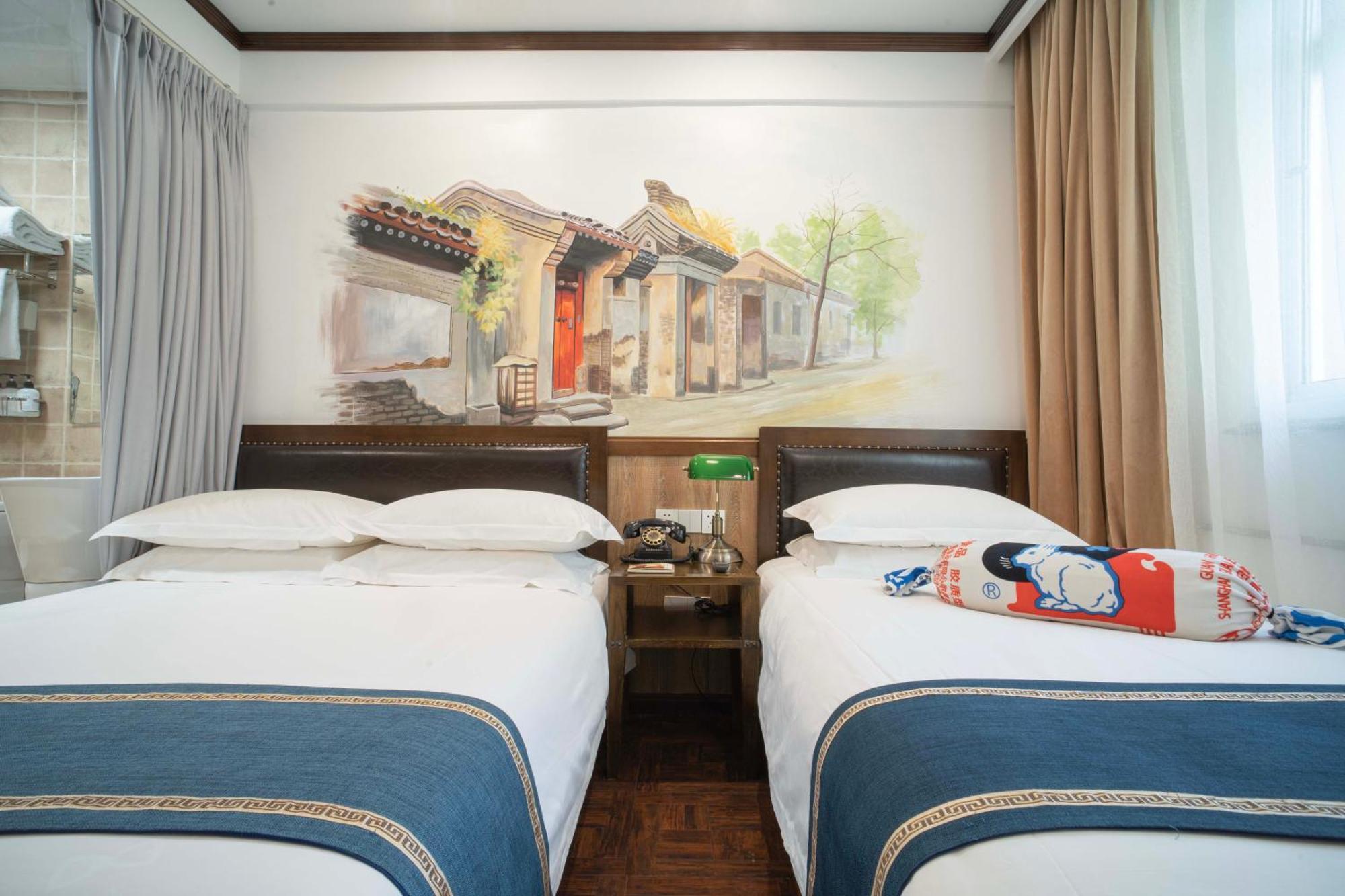 Nost Algia Hotel - Near Beijing Yonghe Lama Temple, Ghost Street, Beihai Park, Jingshan Park, Drum Tower, Houhai Bar Street, Tian'Anmen Square, Located In Beijing Traditional Hutongs, 5 Minutes Away From Subway, Free Laundry Serive Екстер'єр фото